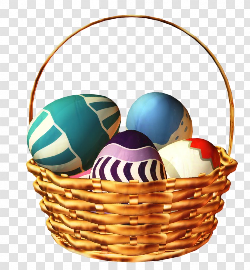 Easter Egg Basket Bunny Image - Gift - Bamboo Transparent PNG