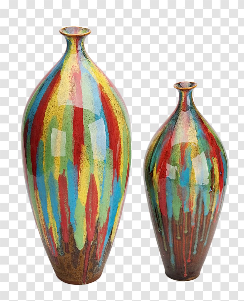 Table Ceramic Container Vase - Pottery - European-style Containers Transparent PNG