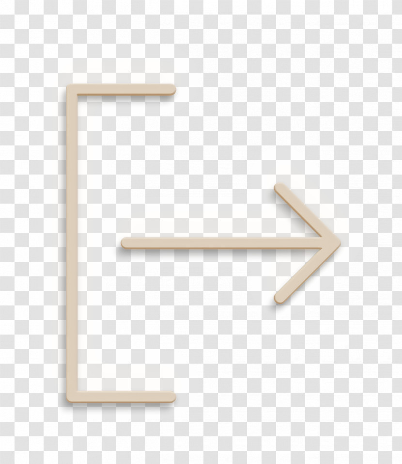 Log Out Icon Elegant Interface Icon Right Arrow Icon Transparent PNG