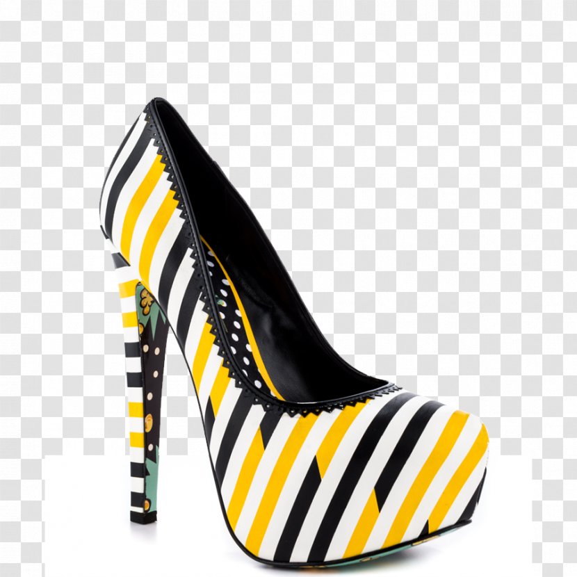 Yellow Shoe Black Leather Sneakers - Fashion - Striped Sports Shoes Transparent PNG