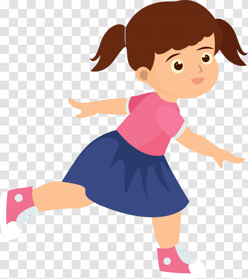 Cartoon Jumping Child Footwear Play Transparent PNG