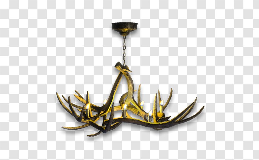 Light Fixture Antler Transparent PNG