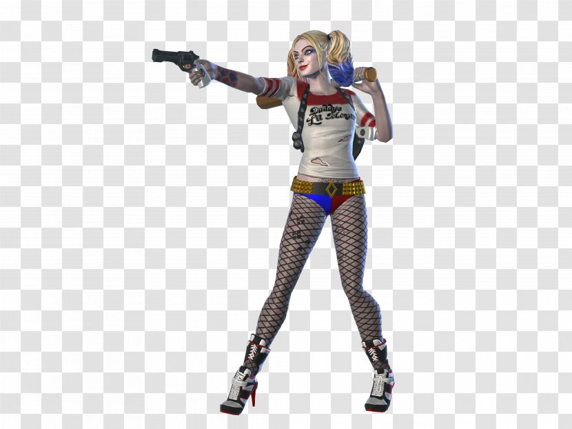Figurine Action & Toy Figures Fiction Character - Costume - Harley Quinn Logo Transparent PNG