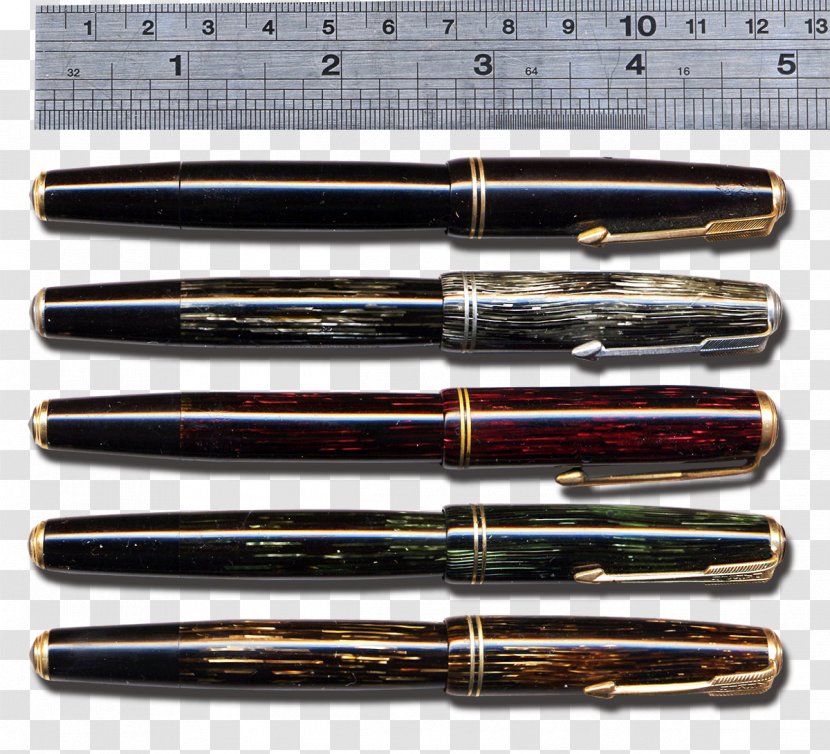 Ballpoint Pen Fountain Parker Vacumatic Company Pens Transparent PNG