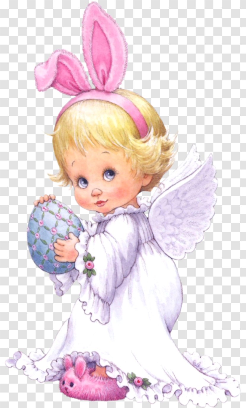 Easter Bunny Background - Doll Cartoon Transparent PNG