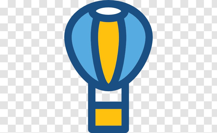 Hot Air Ballon - Yellow - Cartoon Transparent PNG