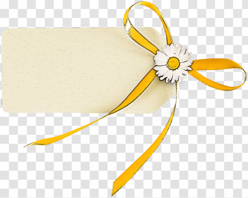 Yellow Hair Accessory Transparent PNG