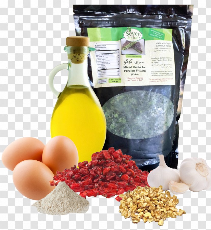Kuku Frittata Vegetarian Cuisine Vegetable Oil Food - SABZI Transparent PNG