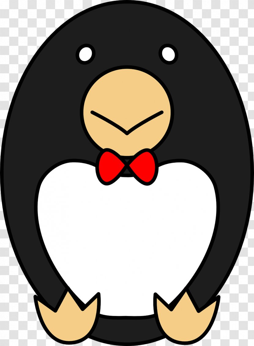 Penguin Bow Tie Bird Clip Art Transparent PNG