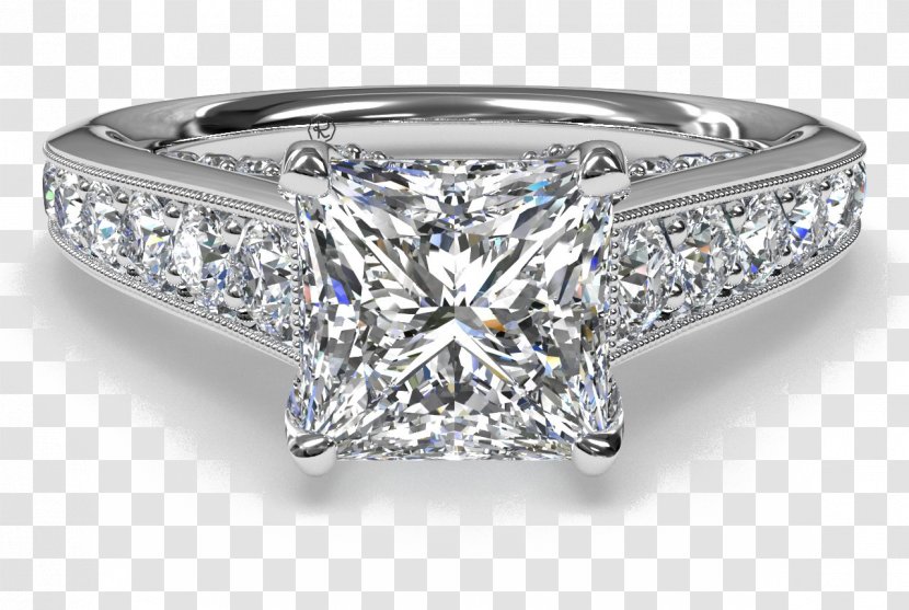 Jewellery Wedding Ring Gemstone Bling-bling - Rings - Engagement Transparent PNG