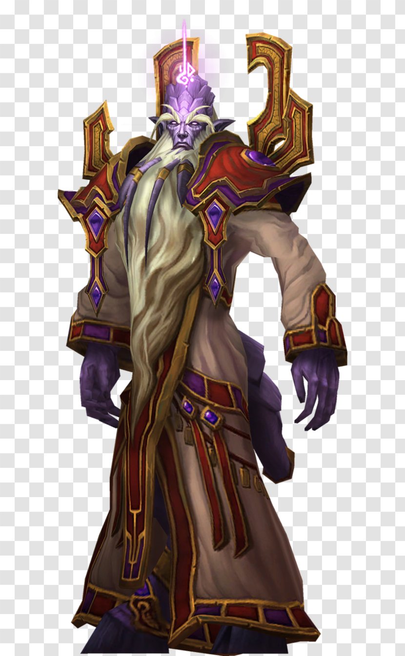 World Of Warcraft: Legion Warlords Draenor Heroes The Storm Prophet Velen - Robe - Fictional Character Transparent PNG