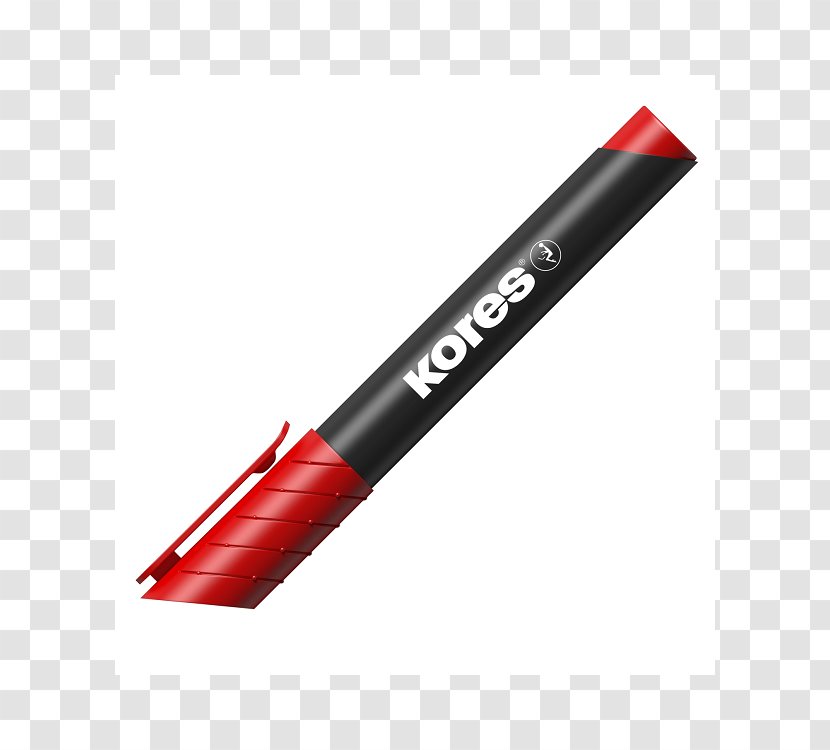 Lipstick - Red - Permanent Marker Transparent PNG