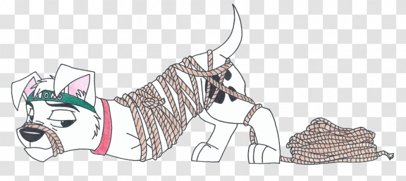 Horse Cat Canidae Sketch - Cartoon - 101 Dalmations Transparent PNG