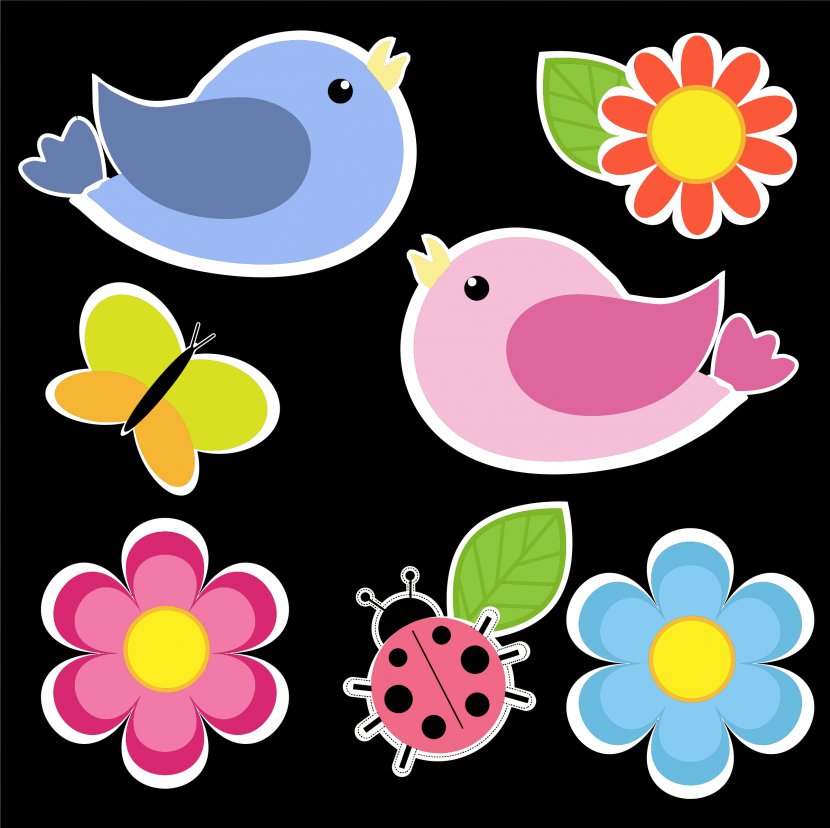 Bird Owl Flower Clip Art - Nest - Cartoon Transparent PNG