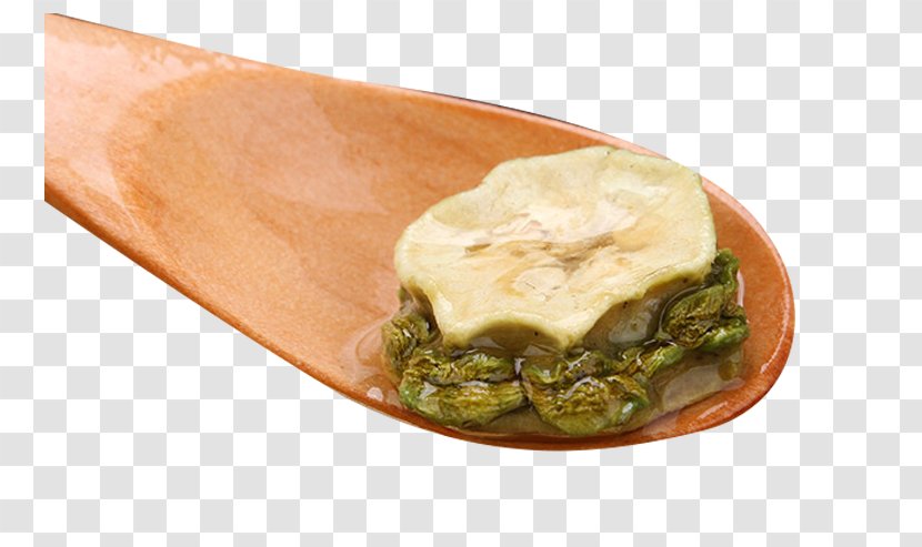 Bitter Melon Tea Green - Cuisine - Slices In A Spoon Transparent PNG