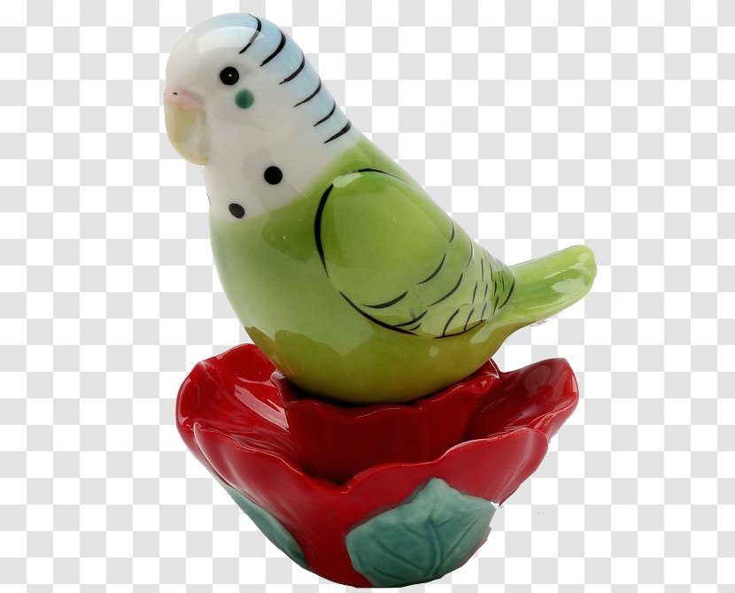 0 Seasoned Salt Ceramic Parakeet - Pet - Pepper Smile Transparent PNG