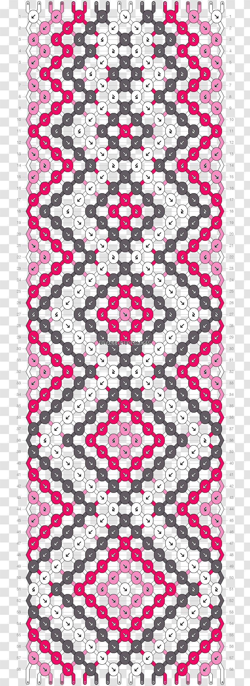 Friendship Bracelet Dress Pattern - Chevron - Polka Dot Transparent PNG