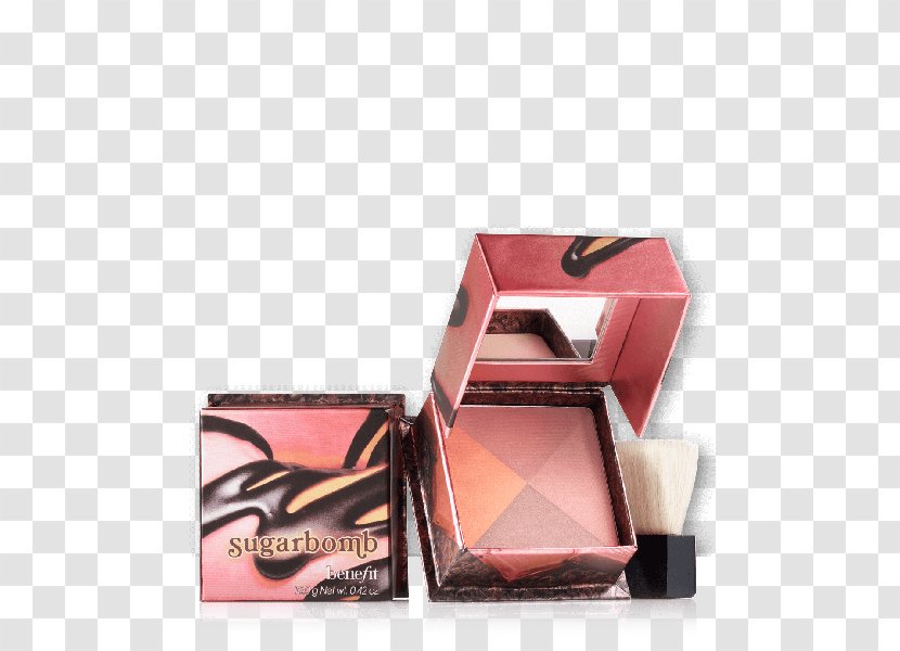 Rouge Benefit Cosmetics Face Powder Lip Gloss - Mascara - Box Transparent PNG