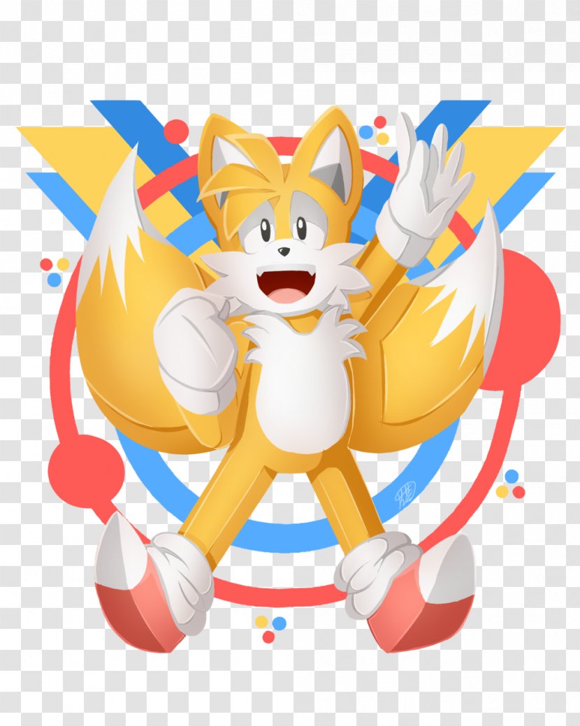 Sonic Mania Chaos Tails Knuckles The Echidna Art - Fictional Character - Hedgehog Transparent PNG