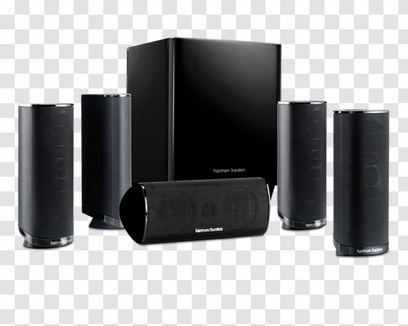 Harman Kardon HKTS 16 Home Theater Systems 5.1 Surround Sound Loudspeaker - 51 - Stereo Information Transparent PNG