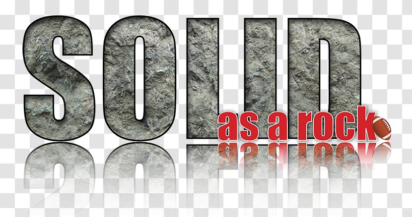 Logo Brand Font - Solid Stone Transparent PNG