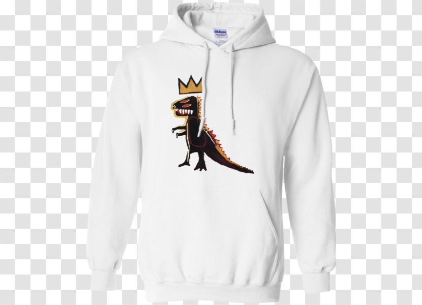 Hoodie T-shirt Sweater Bluza - Jean Michel Basquiat Transparent PNG