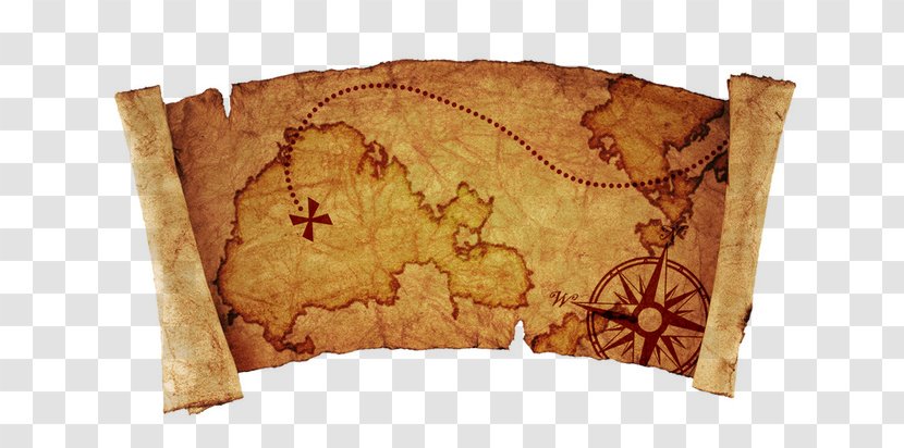 Treasure Map World Road - Early Maps Transparent PNG