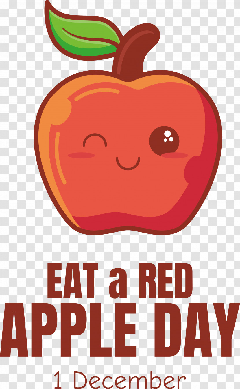 Eat A Red Apple Day Red Apple Fruit Transparent PNG