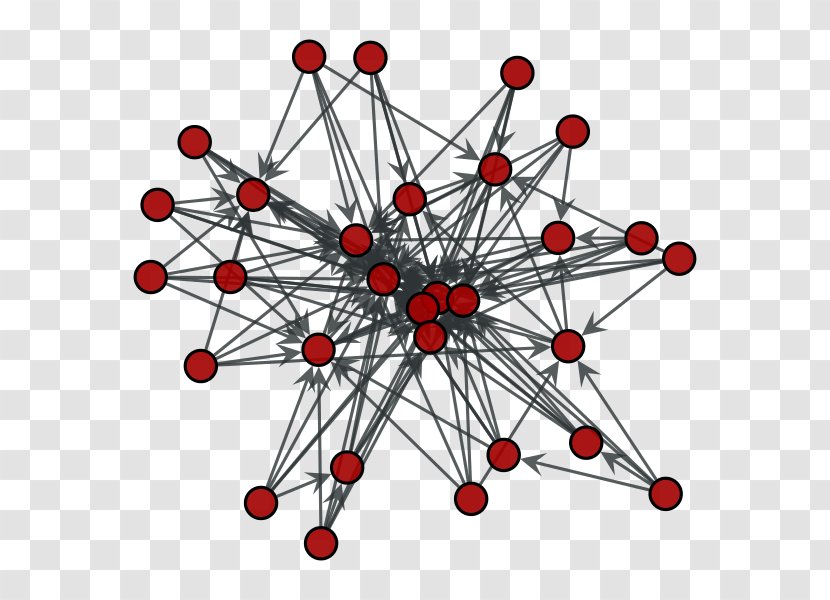Scale-free Network Preferential Attachment Vertex Node Graph - Degree Distribution - Structure Transparent PNG