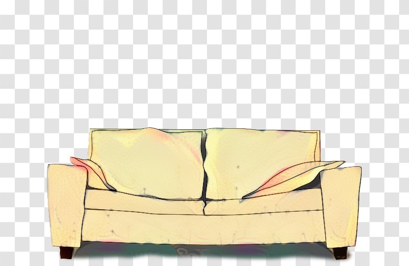 Bed Cartoon - Rectangle - Studio Couch Outdoor Sofa Transparent PNG