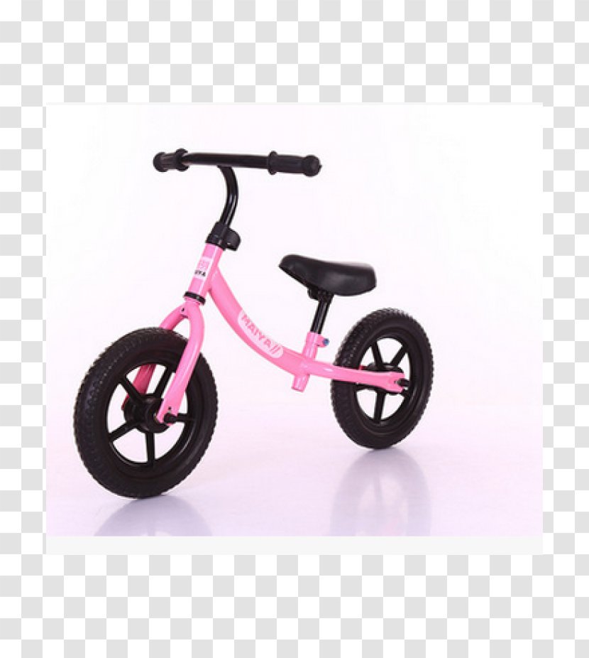 Bicycle Wheels Pedals Balance Saddles - Pink Transparent PNG