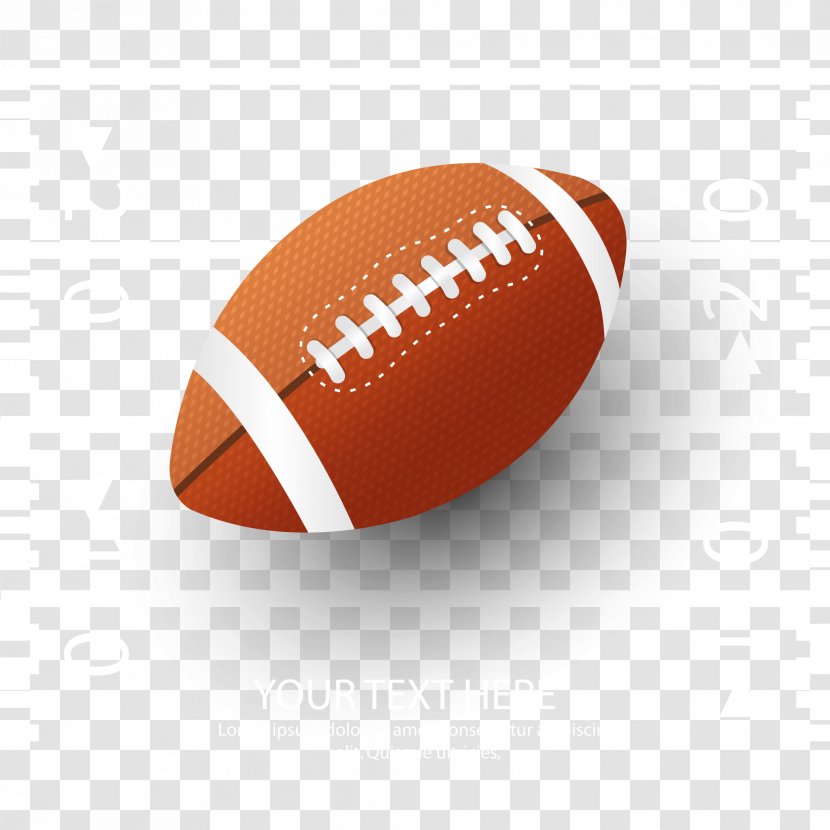 NFL Super Bowl American Football Fantasy - Ball - Vector Material Transparent PNG