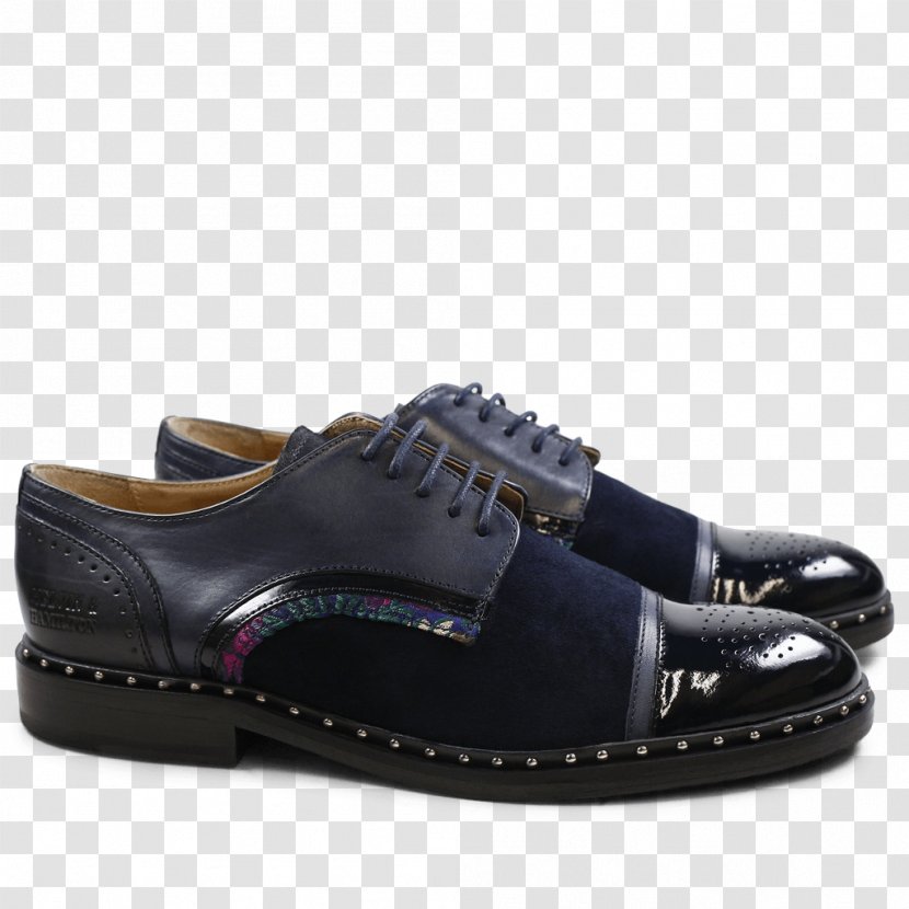 Sneakers Derby Shoe Suede Navy - Black - Leather Transparent PNG