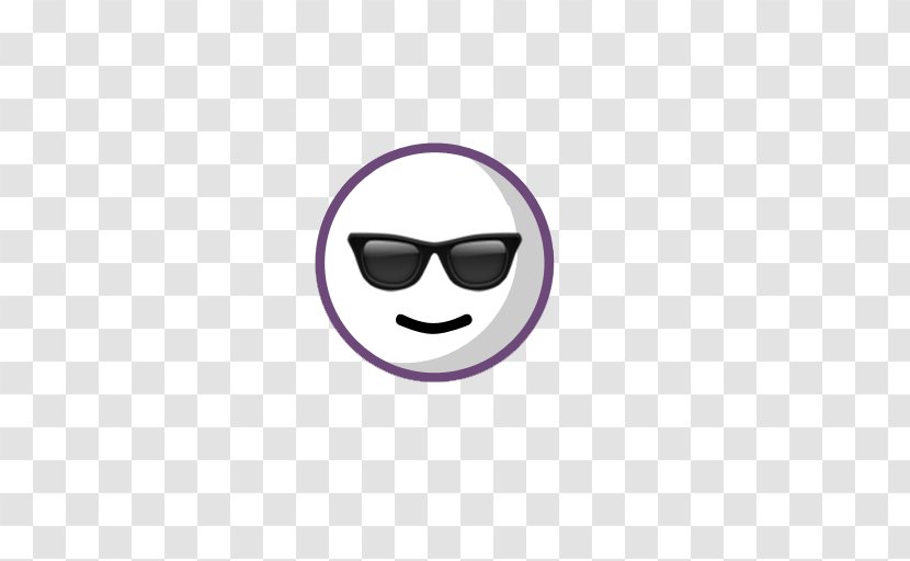 Smiley Sunglasses Text Messaging Font - Facial Expression Transparent PNG