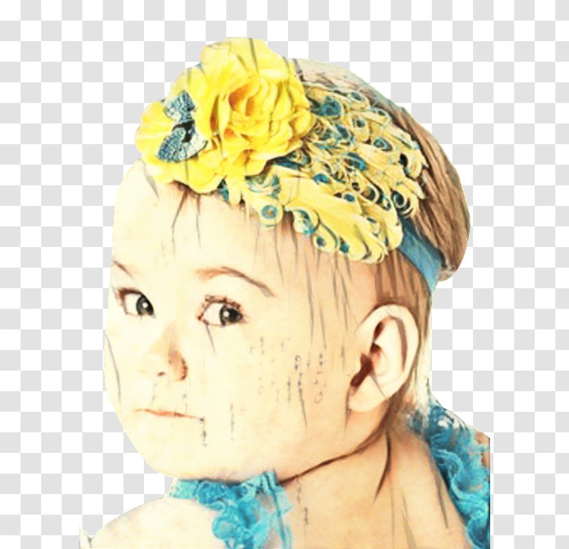 Baby Flower Headband Infant Clothing Accessories - Headgear Transparent PNG