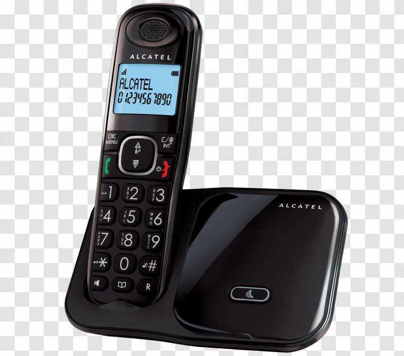 Cordless Telephone Alcatel Mobile Home & Business Phones ATLINKS XL280 - Atlinks Xl280 - Retro Phone Transparent PNG
