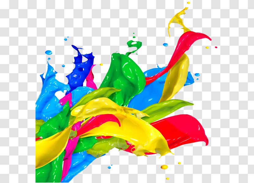 Watercolor Painting Spray Splash - Paint Transparent PNG