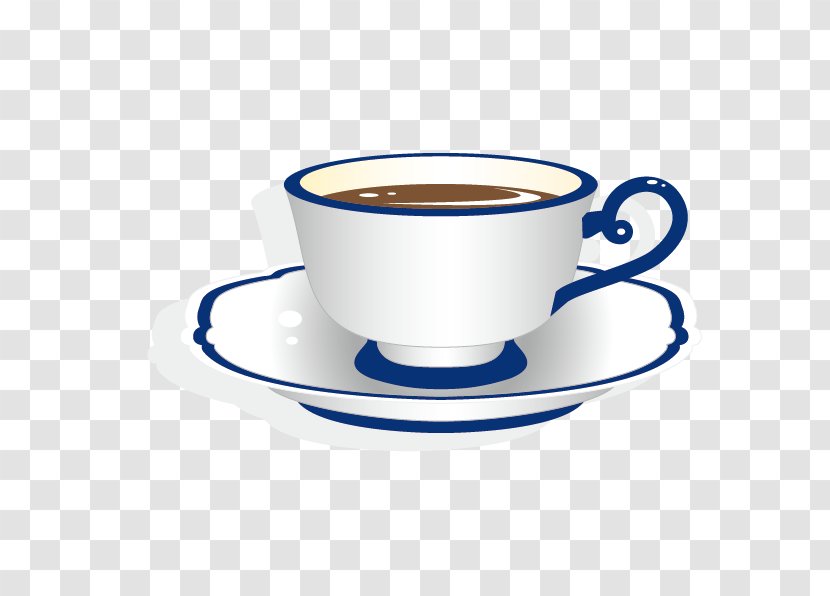 Tea Coffee Cup Espresso Cafe - Vector Transparent PNG