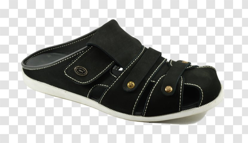 Slip-on Shoe Leather - Black - Design Transparent PNG