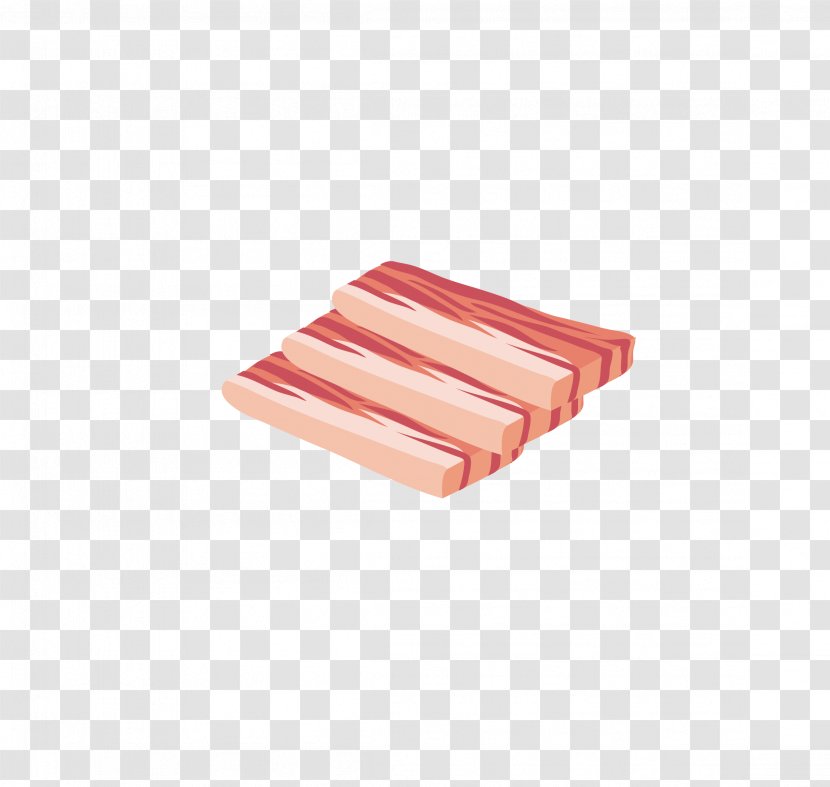 Bacon Barbecue Meat Food Pork - Supermarket Transparent PNG