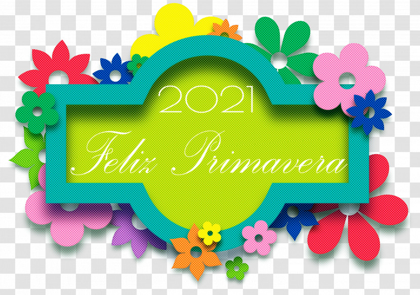 Happy Spring Spring Frame 2021 Spring Frame Transparent PNG