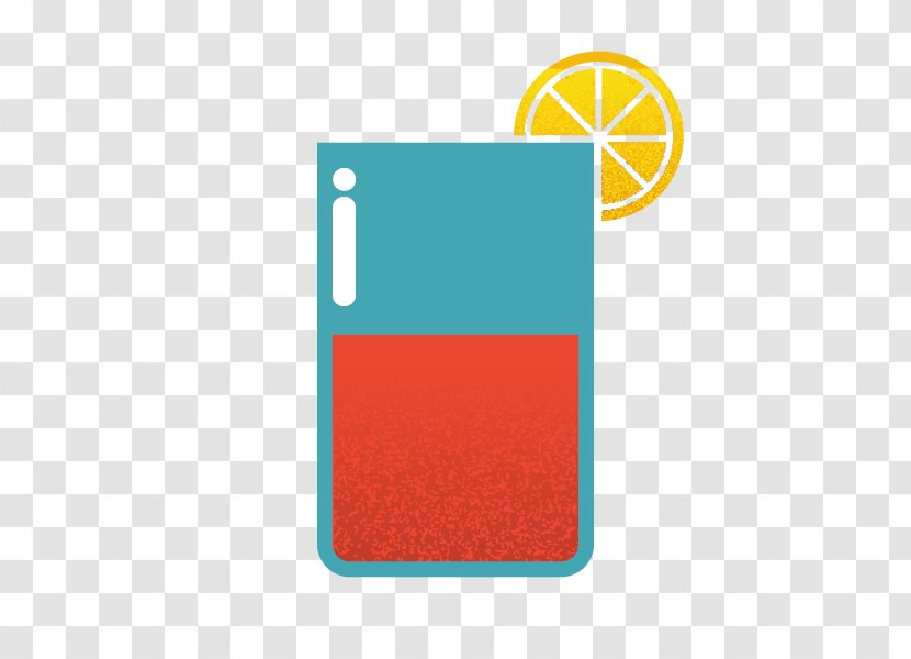 Lemon Tea Illustration - Orange - Vector Transparent PNG