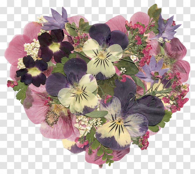 Pressed Flower Craft Floral Design Cut Flowers Bouquet - Real Transparent PNG