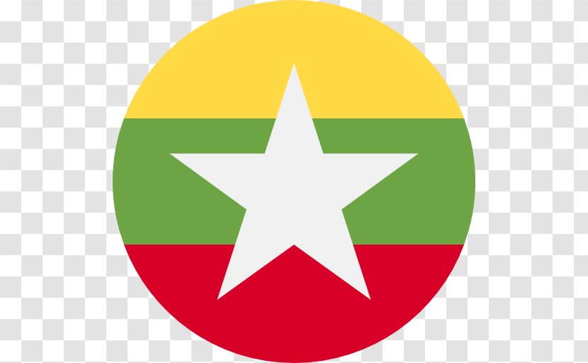 Flag Of Myanmar Burma National Flags Asia - Area - Taiwan Transparent PNG