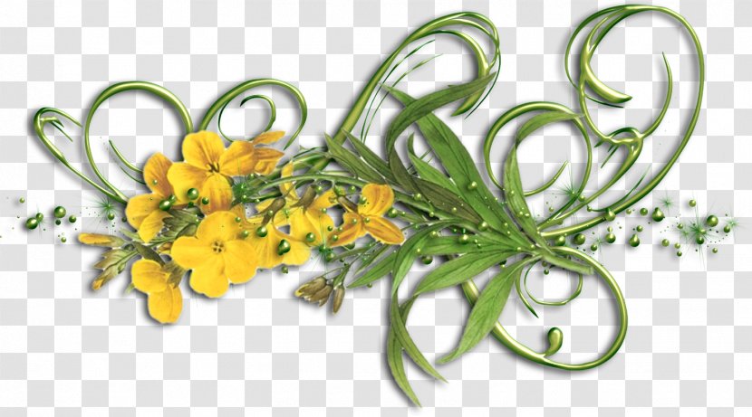 Floral Design Flower Yellow Plant - Bouquet Transparent PNG