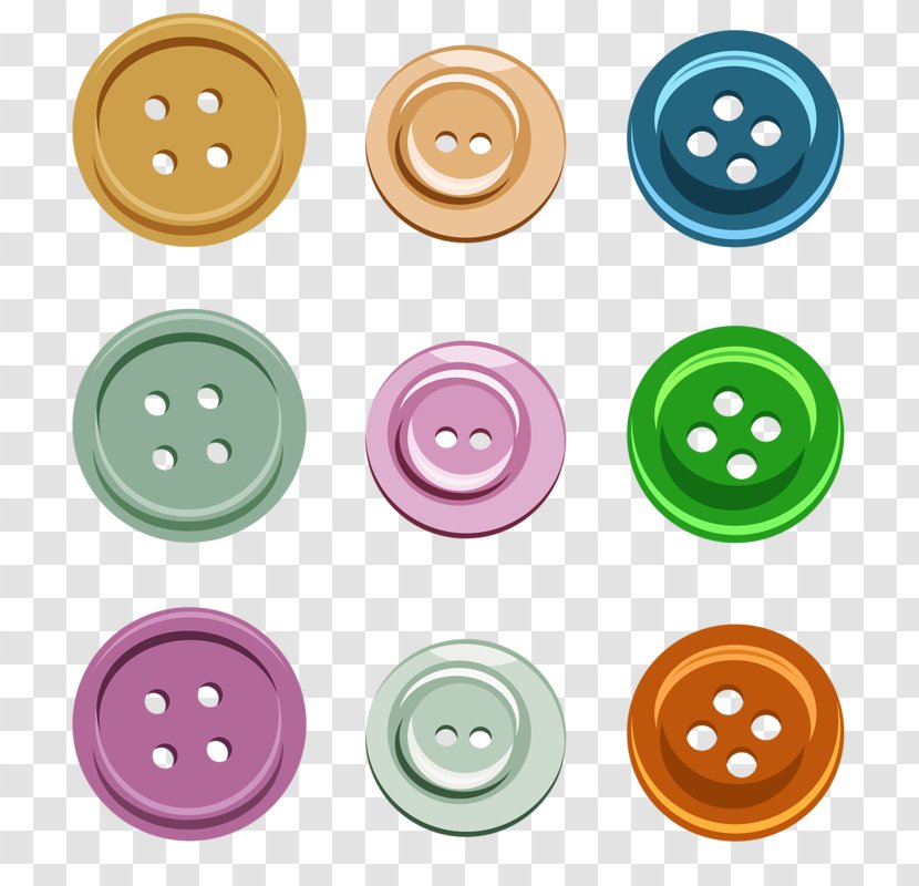 Button - Material - All Kinds Of Buttons Transparent PNG