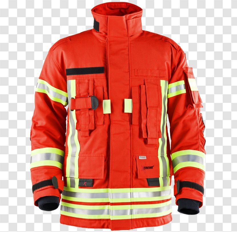 Jacket Fire Department EN 469 Firefighter - Swift Water Rescue Transparent PNG