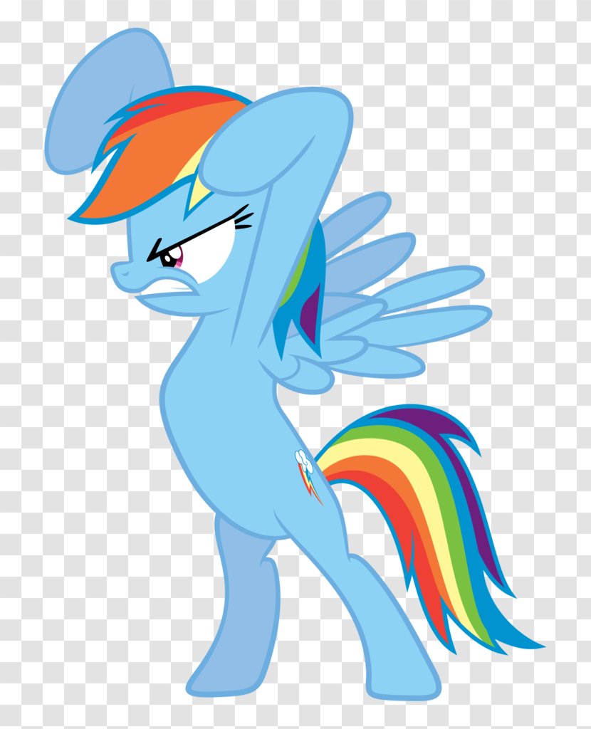 Rainbow Dash Rarity DeviantArt - Vertebrate - Crash Transparent PNG