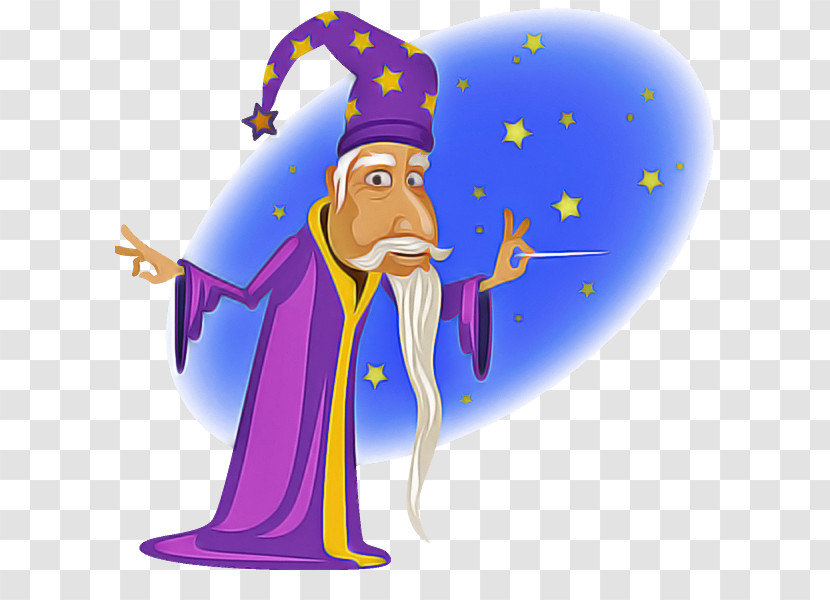 Cartoon Magician Transparent PNG