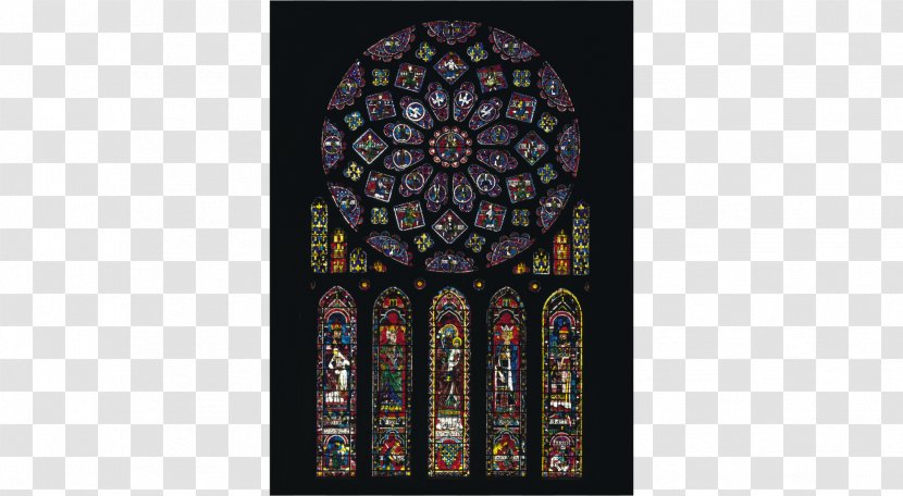 Chartres Cathedral Amiens Reims Gothic Architecture - Stained Glass Figure Transparent PNG